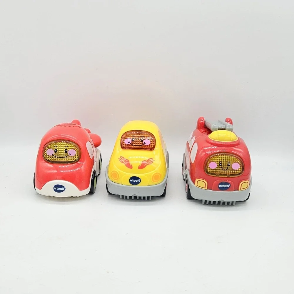 VTech Go! Go! Smart Wheels Vehicle Set - Airplane, Car, Fire Truck - Interactive